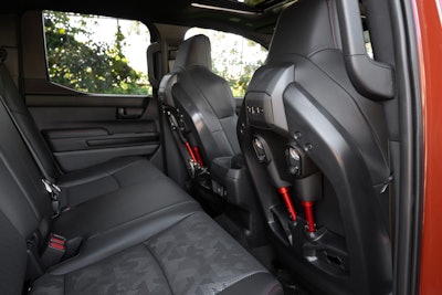 IsoDynamic efficiency front seats in the 2024 Toyota Tacoma TRD Pro