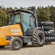 CASE 588H rough-terrain forklift with enclosed cab