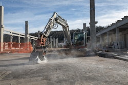 FAE RPL/HY Cold Planer Attachment milling road