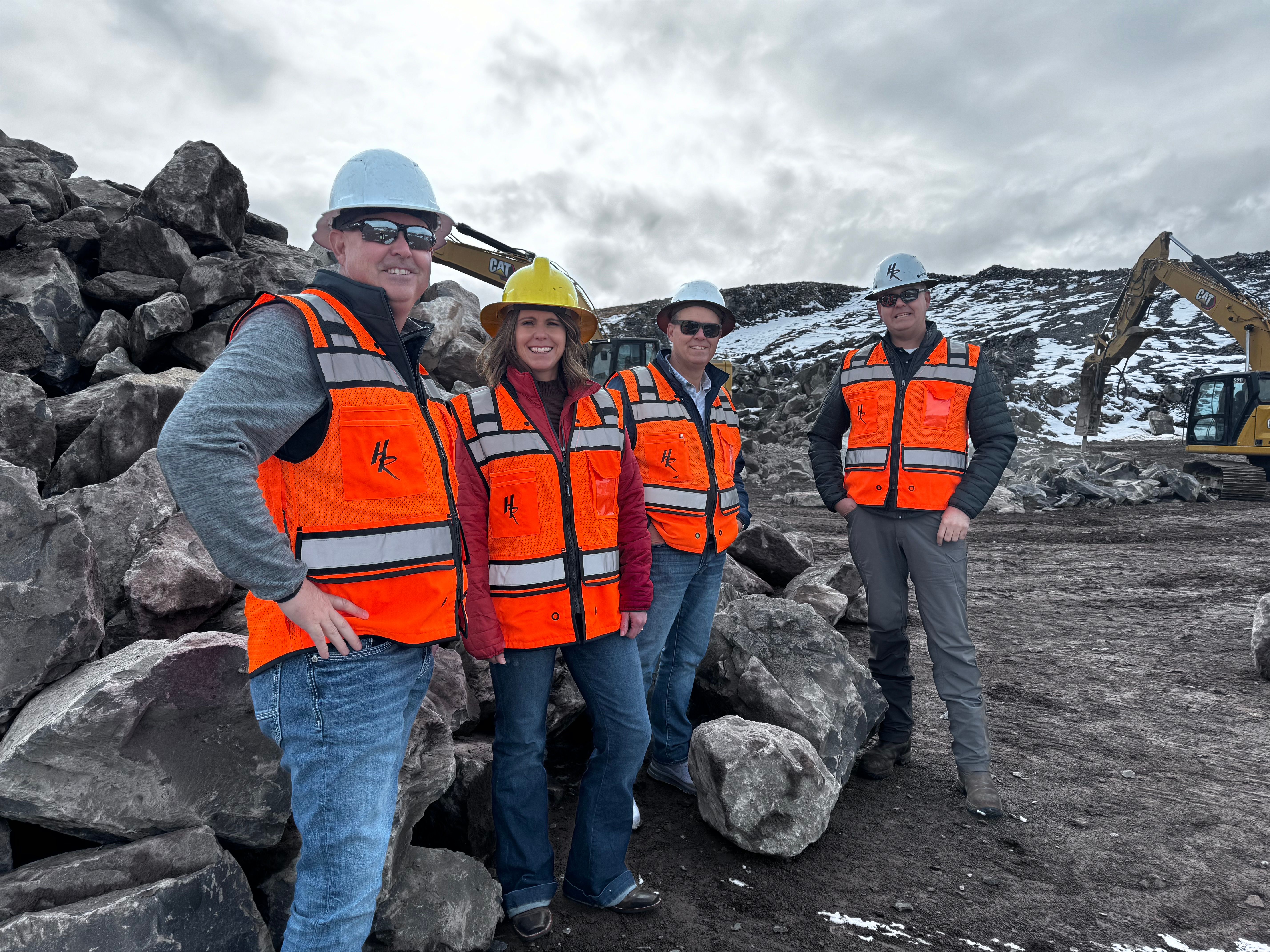 Owners of Harward & Rees construction company in Loa, Utah