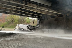 burned exit 15 overpass i95 norwalk connecticut