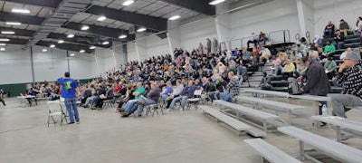IAM Local 2525 members gather to hear new CNH contractor offer