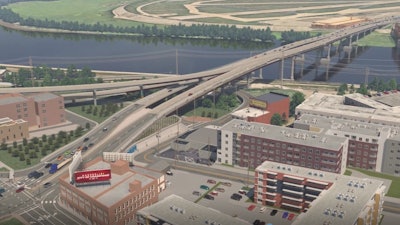 rendering of future Buck O'Neil replacement bridge Kansas City