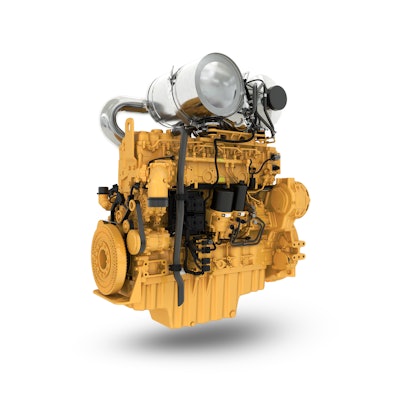 Cat C13D engine