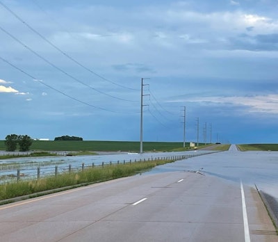 flooded i-90 magnolia minnesota