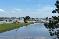 flooded highway South Dakota