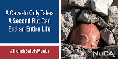 graphic NUCA trench safety month