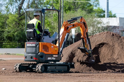 DEVELON DX17Z-7 mini excavator