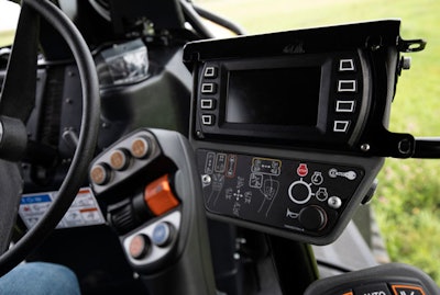 vermeer rtx1250 tractor interior