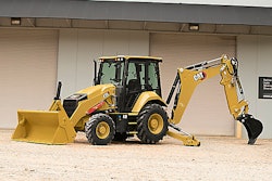 Cat 420 backhoe