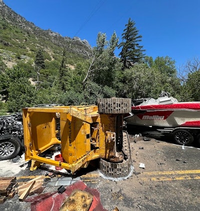 Dozer Accident 2 Utah Highway Patrol