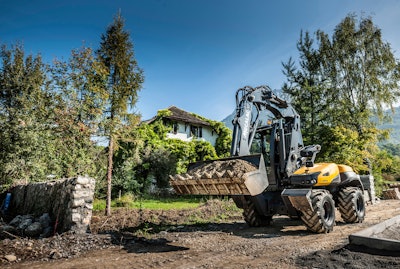 Mecalac 12MTX Wheeled Excavator Loader