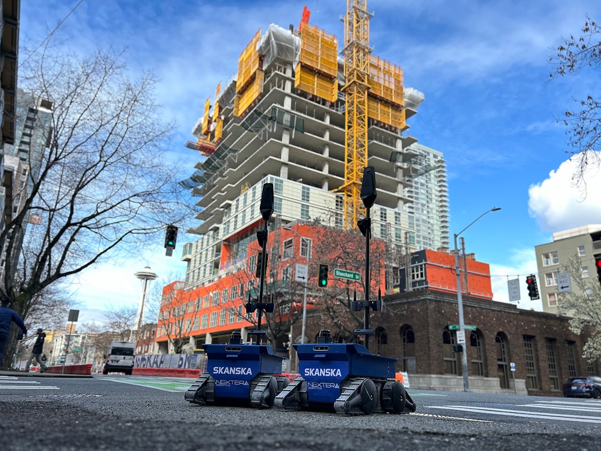 Stair-Climbing Robots Monitor Safety on Skanska Project (Video)