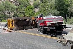 Bulldozer accident Ogden Canyon, Utah