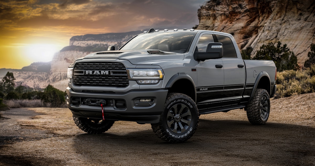 Ram Goes Galactic with "Lunar" Power Wagon and Rebel HD Pickups