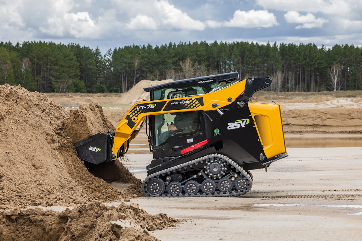 ASV Releases VT-75 Compact Track Loader with Yanmar Engine