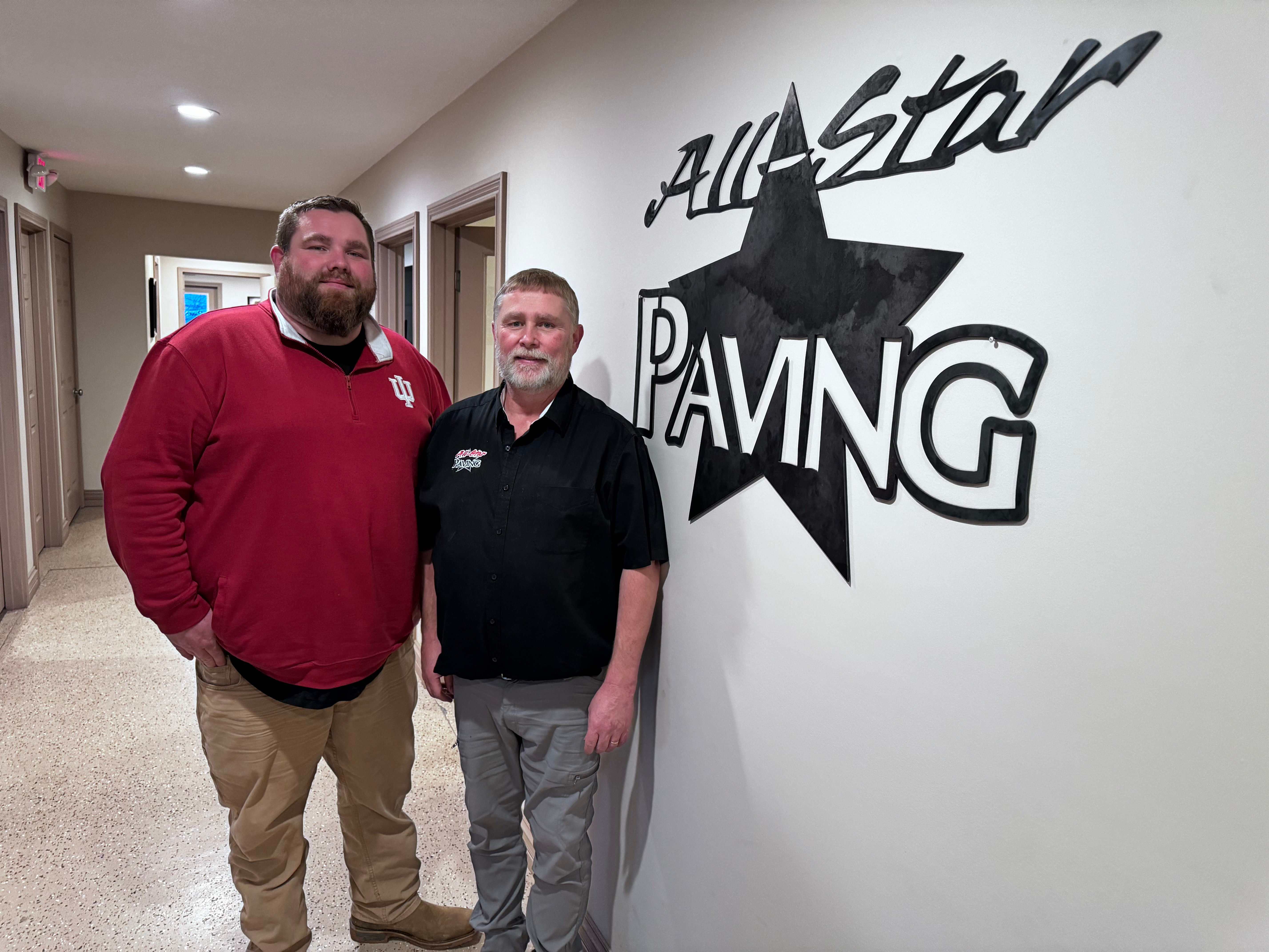 All-Star Paving owners Kevin and Stephen Heilman
