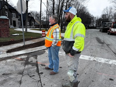 All-Star Paving Crew on a jobsite