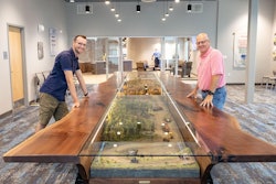 diorama conference table construction scene sargent corporation