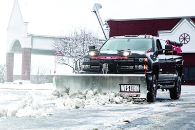 Western Pro-Plow 3 Stainless Steel Straight Blade Snowplow