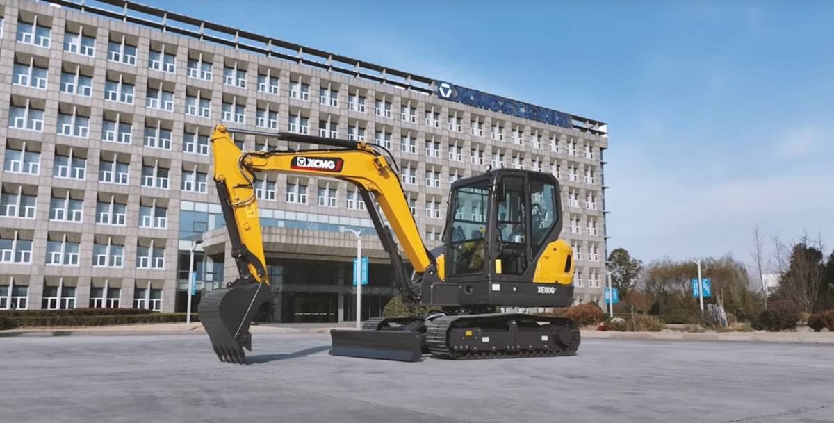 XCMG Launches G Series Excavators Starting with the Compact XE60G