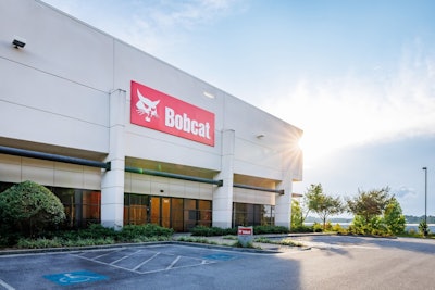 new signage on Bobcat's Georgia facility