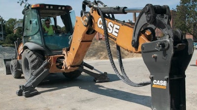 operator on case construction equipment