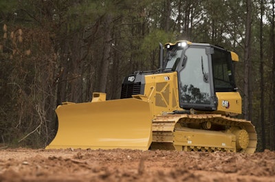 Caterpillar D3 on a jobsite