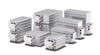 eleo's new batteries in several applicable orientations