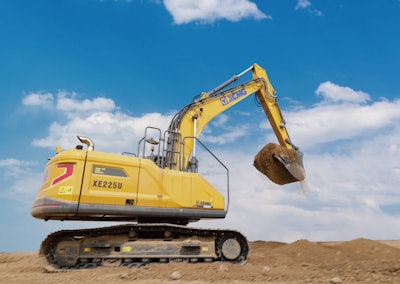 xcmg xe225u excavator
