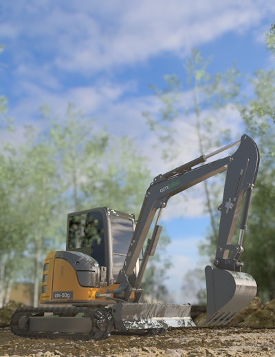 mini excavator simulation training program