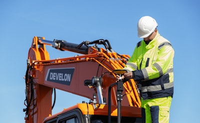 ew Leica MC1 3D Machine Guidance System for Develon DX225LC 7X Excavator