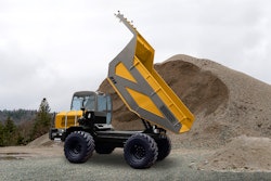 Terramac D14 wheeled dumper