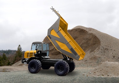 Terramac D14 wheeled dumper