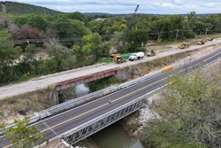the acrow bridge in Oklahoma