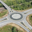 aerial photo of the ashland nebraska modular roundabout
