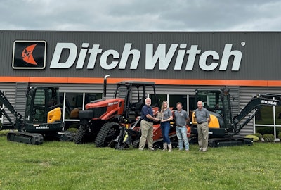 ditch witch virginia employees in front of store