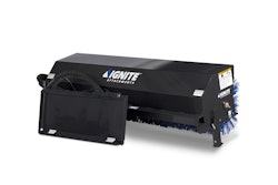 photo of Ignite Attachments' new angle broom