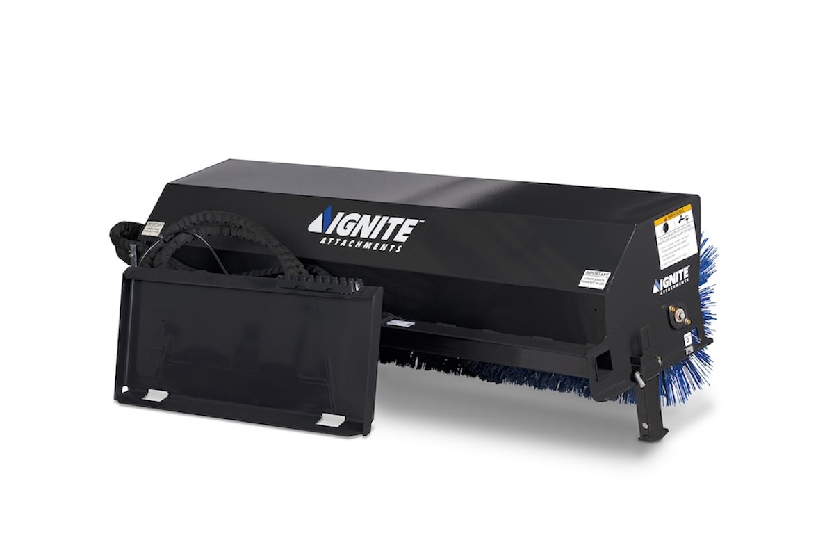 Ignite Attachments Unveils Skid Steer & CTL Angle Broom