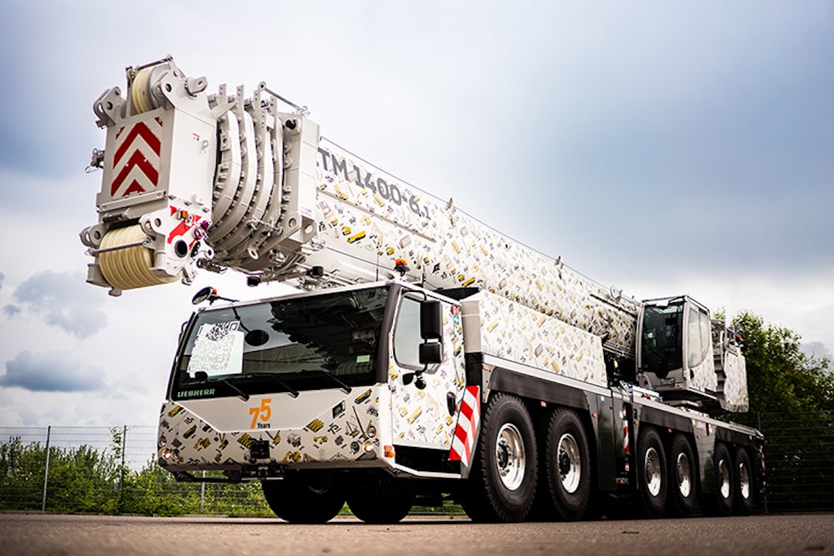 Liebherr Unleashes Most Powerful 6-Axle Mobile Crane, the LTM 1400-6.1