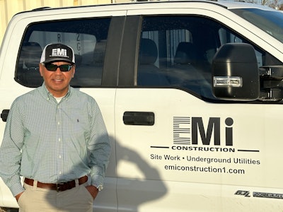 Jon Rosas, owner, EMi Construction of Tomball, Texas