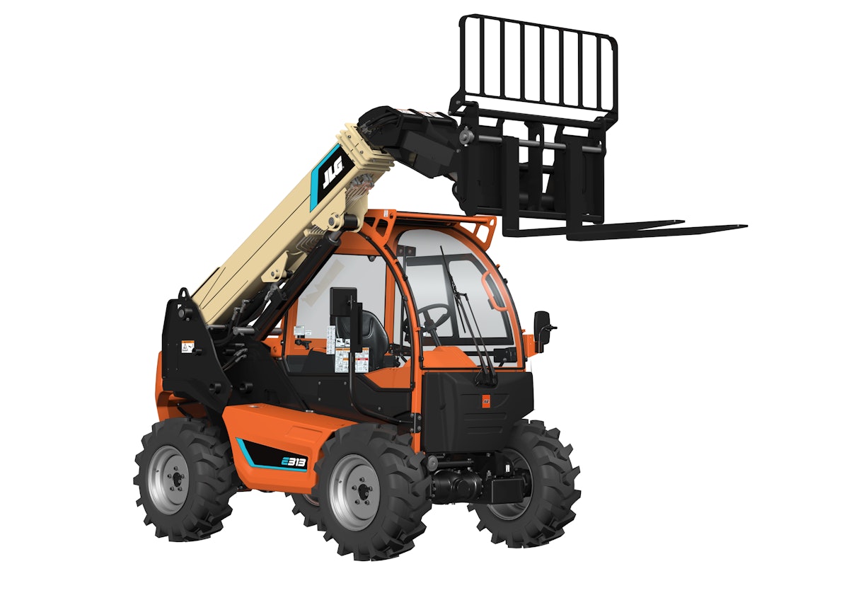 JLG Unveils "Ultra Compact" Electric E313 Telehandler