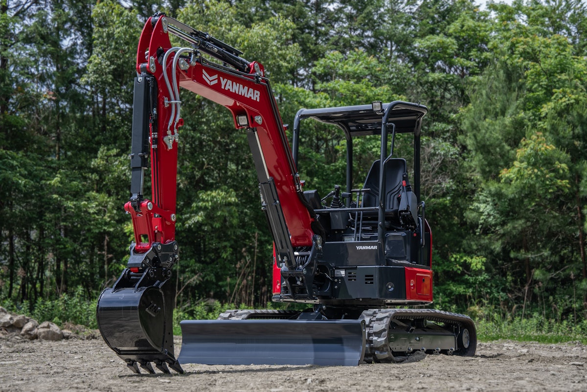 Yanmar unveils new ViO35-7 mini excavator | Equipment World