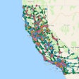 a map of all current caltrans projects