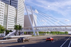 a rendering of the new bridge to go up at FIU