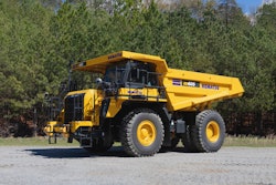 Komatsu HD605-10 off-road haul truck
