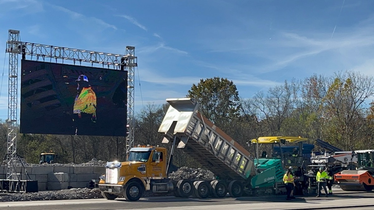 Vögele's New Super 2100-5i Paver for U.S. Gets Deere Engine, Compacting Screed