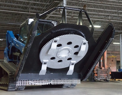 Blue Diamond Severe Duty Series 2 Brush Cutter for compact track loaders