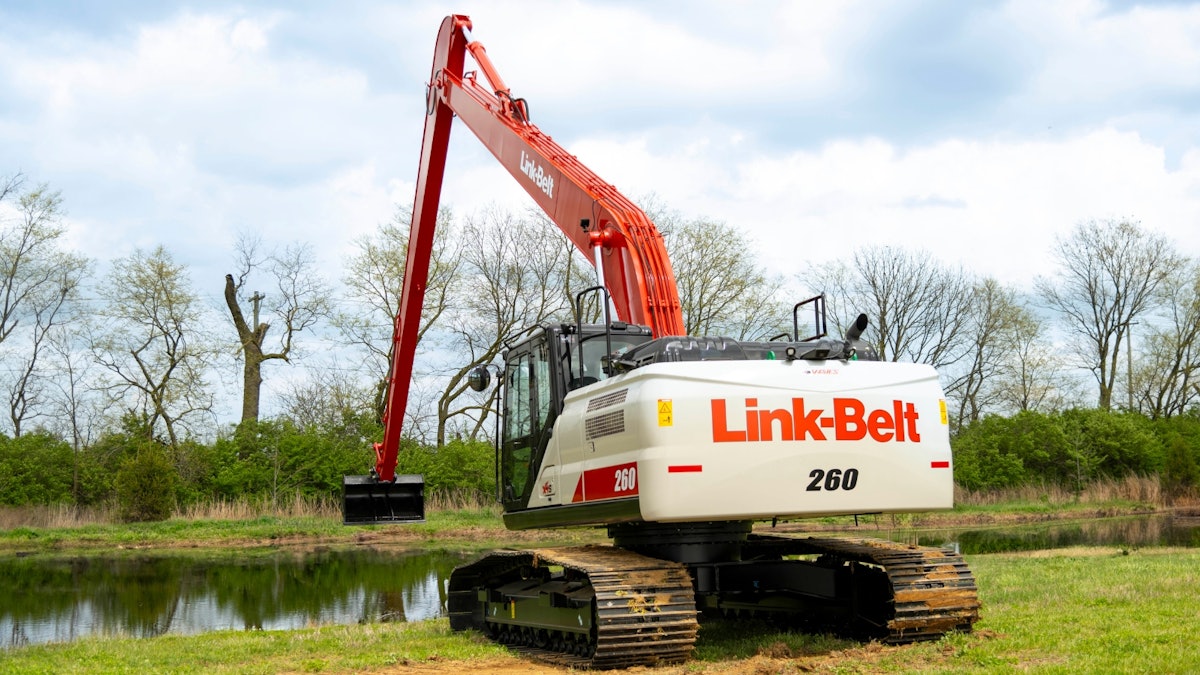 LinkBelt debuts 3 new longreach X4S excavators Equipment World