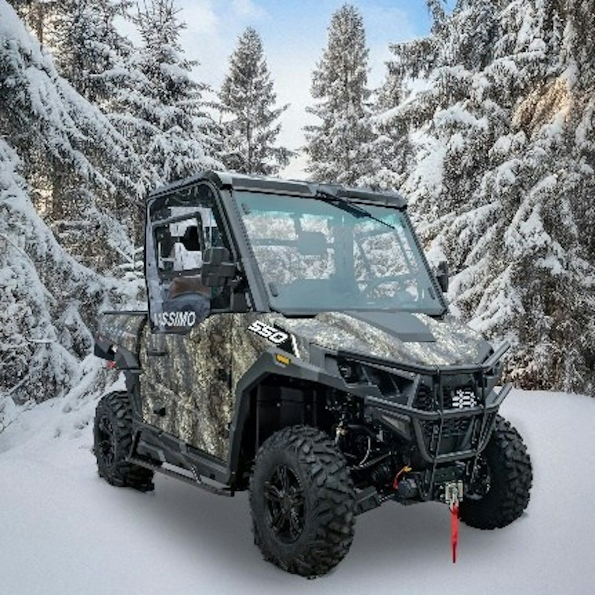 Massimo Releases Winter-Ready T-Boss UTVs with Enclosed Cabs